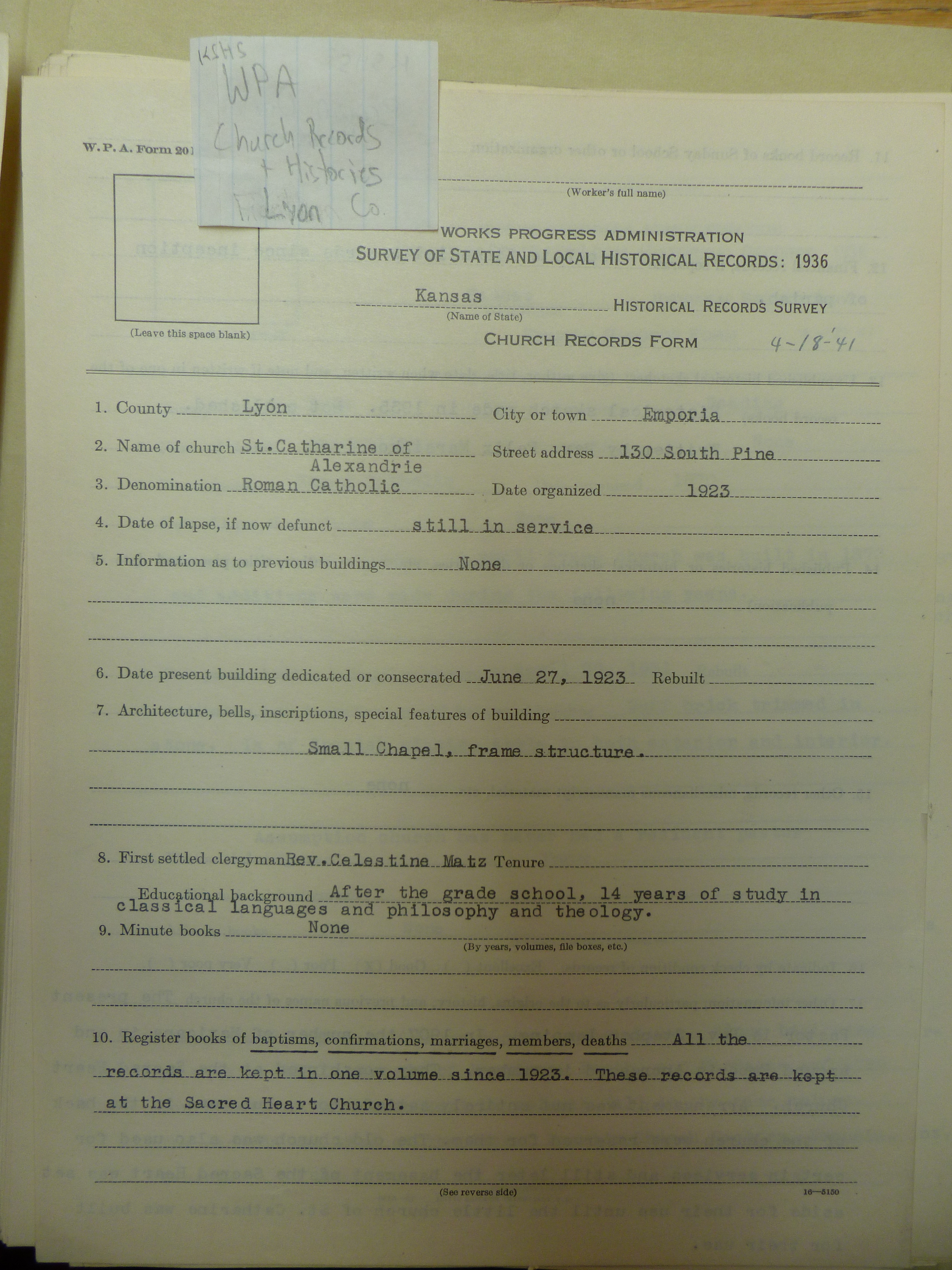 St. Catherine of Alexandria Church 5